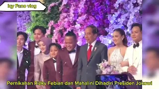 Posting Pernikahan Rizky Febian dan Mahalini Dihadiri Presiden Jokowi @iqyfano