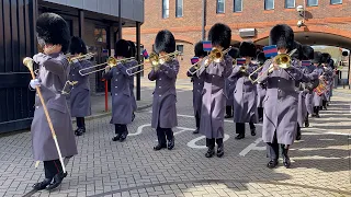 Great performance by the Band of the Grenadier Guards! (16-03-2024) Changing the Guard Windsor