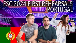 🇵🇹 PORTUGAL EUROVISION 2024 - 1ST REHEARSAL - IOLANDA - GRITO - REACTION