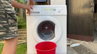 Stress Test: Throwing Wet Clothes In Samsung Washing Machine (Crazy Bangs, Jumps)