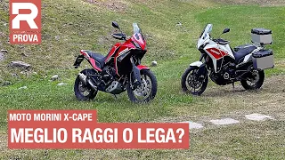 Moto Morini X-Cape 650 Better alloy wheels or spoked wheels? Here's why to choose one or the other