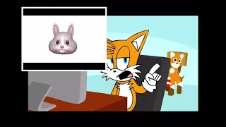 Tails reacts to what does the fox say new version!!!