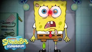 SpongeBob | Jedes Mal, als SpongeBob ein Körperteil entfernt wurde | "Operation SpongeBob"