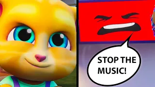 STOP THE MUSIC! | Talking Tom Shorts | Cartoons For Kids | WildBrain Kids