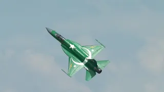 Airshow Paris 2019 Le Bourget 2019 incredible The PAC JF 17 Thunder  in flight from take off to land