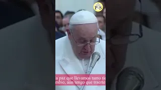 EL PAPA LLORA POR LO QUE ESTÁ SUCEDIENDO EN EL MUNDO!