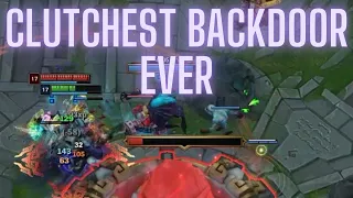 pulling off the most disgusting BACKDOOR