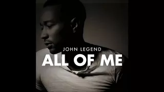 John Legend - All of Me Vocals Only