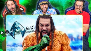 AQUAMAN AND THE LOST KINGDOM (2023) MOVIE REACTION!! Aquaman 2 Full Movie Review | DCEU