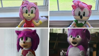 Sonic Movie But With Amy Choose Favorite Design in Plush (uh meow)
