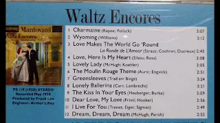 Waltz Encores/MANTOVANI