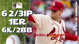 Jordan Montgomery | Sep 7, 2022 | MLB highlights