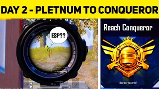 🇮🇳DAY 2🇮🇳SOLO RANK PUSH SEASON 17 | PLETNUM TO CONQUEROR | FT.K20 PRO