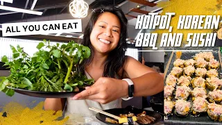 $33.99 ALL YOU CAN EAT Hotpot, Korean BBQ & Sushi!