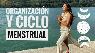 🌘ORGANIZACIÓN con tu CICLO MENSTRUAL🌒||Reconoce tus ciclos y cómo te afectan