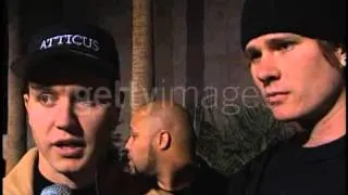 Blink 182 - 2001 Billboard Music Awards at GMG grand in Las Vegas