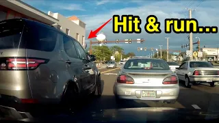 Hit & run accident recorded on dash cam. Saved me $1500.