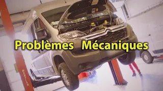 PREMIERS PROBLÈMES MECANIQUES ❗️ Révision avant le Contrôle Technique du fourgon Aménagé #VANLIFE