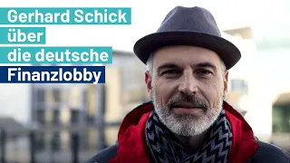 Der Einfluss der Finanzlobby und warum es ein Gegengewicht braucht