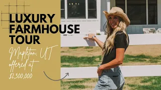 Luxury Farmhouse Tour! 1.14 Acres of Horse Property in Mapleton, UT!!