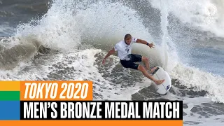 Full Surfing Men's Bronze Medal Match  | Tokyo Replays