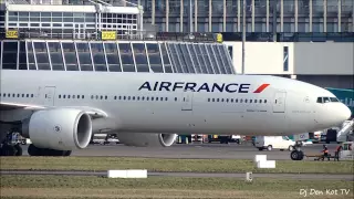 Air France Boeing 777-300 Take Off Dublin Airport