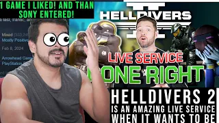 HELLDIVERS 2 is an amazing live service WHEN it WANTS to be reaction