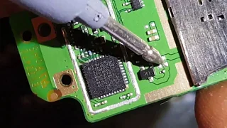 Part2 How to test short IC, capacitors, resistor & transistors in Tecno Camon 11 phone motherboards