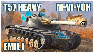 Emil I, T57 Heavy & M-VI-Yoh • MAD GAMES WoT Blitz