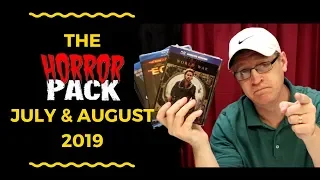 Unboxing Horror Pack Blu-Ray July & August 2019