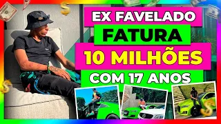 Ele saiu da Favela e Faturou 10 Milhões com apenas 17 anos | Pablo Santins