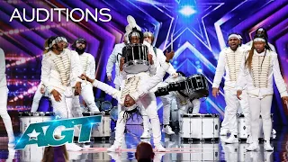 THE PACK DRUMLINE impresses everybody on America's Got Talent 2022 BEST TALENTS EVER