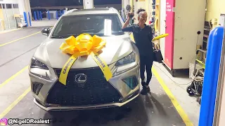 🛑 TAKING DELIVERY OF A LEXUS F-SPORT SUV FROM CARMAX!