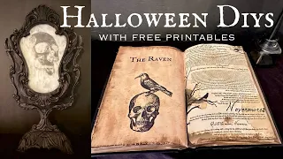 Halloween DIYs Using Thrifted Items | Spooky Halloween Decor
