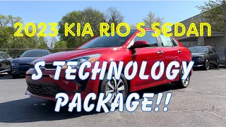 2023 Kia Rio S Sedan