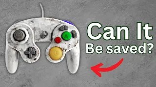 Destroyed Nintendo GameCube Controller Restoration And Repair ASMR