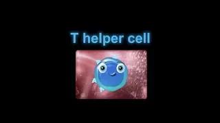 Supercytes cartoon - T helper cell