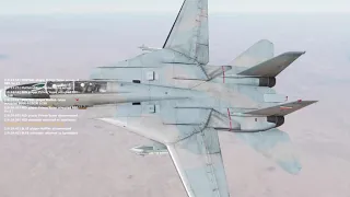 Air Superiority Syria PvP Sortie, Iranian F-14 Tomcat, DCS