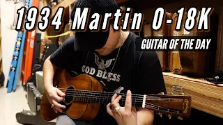 1934 Martin 0-18K Koa | Guitar of the Day