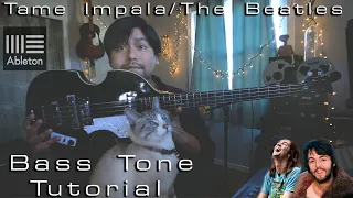 How to get the TAME IMPALA/BEATLES Bass Tone (Tips and Ableton Mix Tutorial)