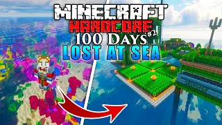 I Survived 100 Days LOST AT SEA in Minecraft Hardcore! (#2)