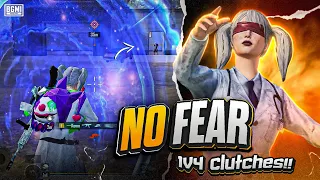 KEMO Executes No Fare [*Clutch Master SOLO vs SQUADS] | BGMI 🔱