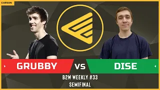 WC3 - B2W Weekly Cup #33 - Semifinal: [ORC] Grubby vs. Dise [NE]