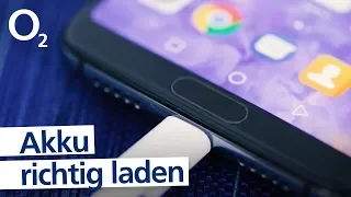 Smartphone Tricks - So lädst du deinen Handy Akku richtig auf