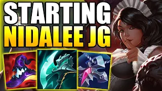 STARTING OUT ON NIDALEE JUNGLE DOESN'T HAVE TO BE THAT HARD! - Gameplay Guide - League of Legends