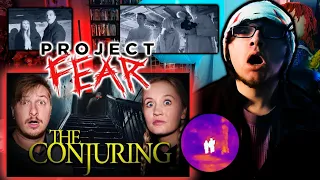 Evil Encounter at The Real Conjuring House | PROJECT FEAR REACTION | Conjuring House part 2