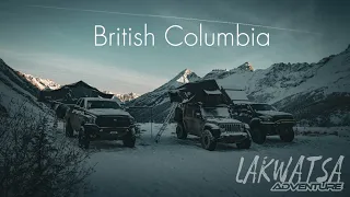 Overland Camping | Farnham Glacier | British Columbia Canada