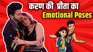 Emotional Poses of Karan & Preeta at IPML | Indian Pro Music League