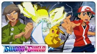 ASH VS BRANDON IN THE CROWN TUNDRA! | Pokémon Sword & Shield Anime