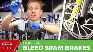 How To Bleed SRAM HRD Disc Brakes | Road Bike Maintenance